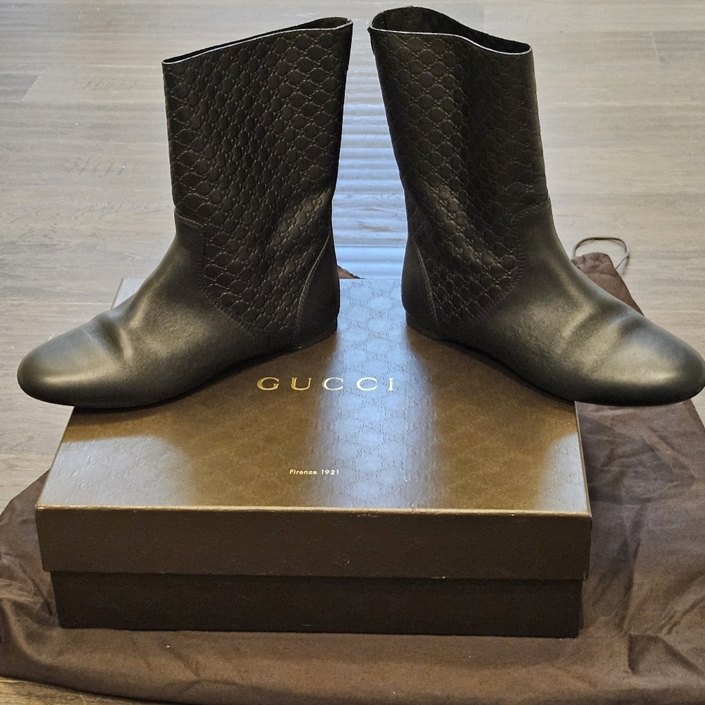 37+ GREAT CONDITION GUCCI Micro GG Bootie